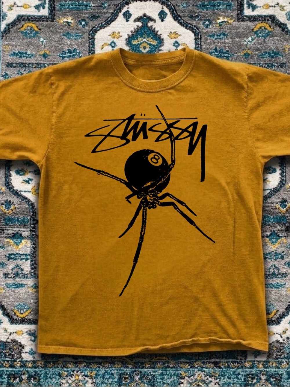 Mustard Short Sleeve Graphic Tee